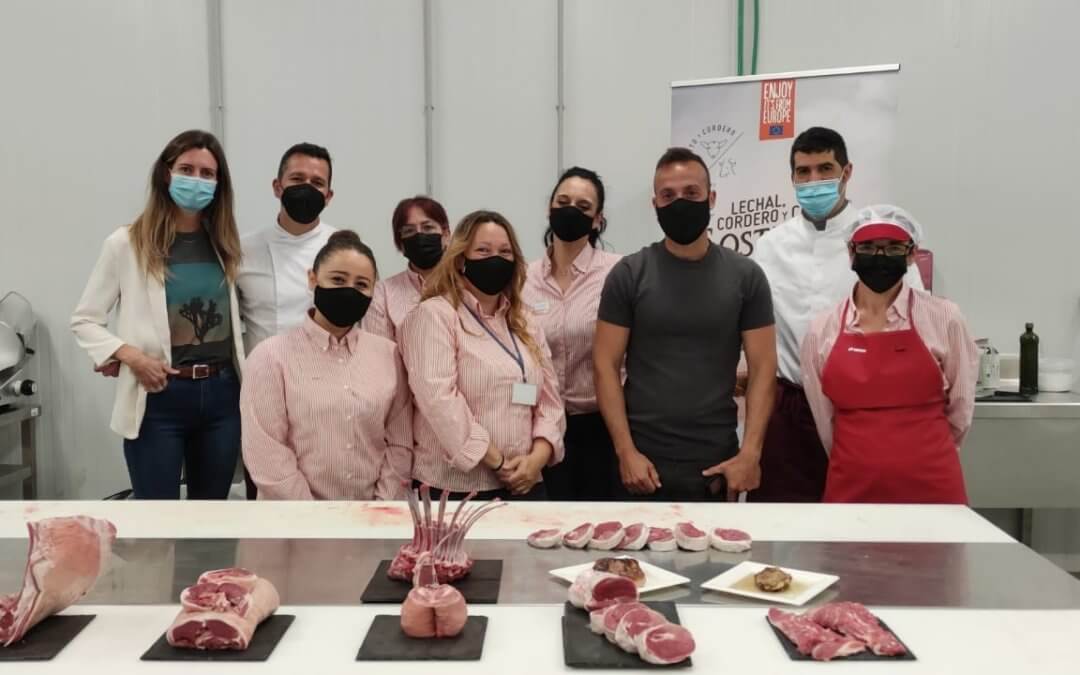 Gastronomía y Carnicería se dan la mano en las jornadas de formación del ovino y caprino para carniceros profesionales