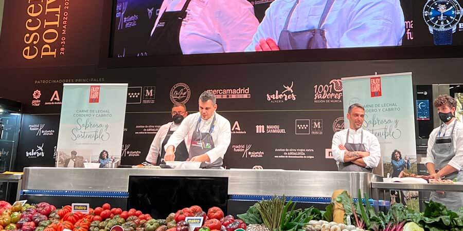 INTEROVIC apuesta por la carne de cordero y cabrito como alternativa sostenible en Madrid Fusión