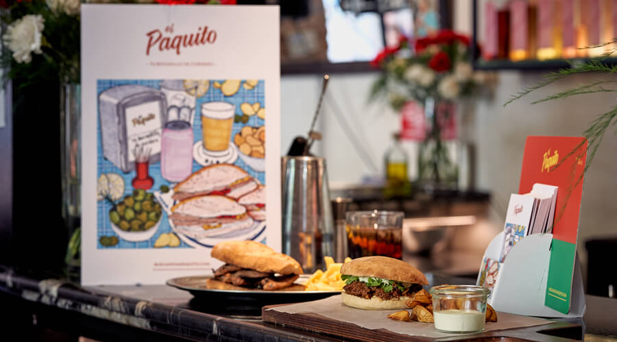 El Paquito, el bocadillo de cordero con nombre propio, llega a Ávila