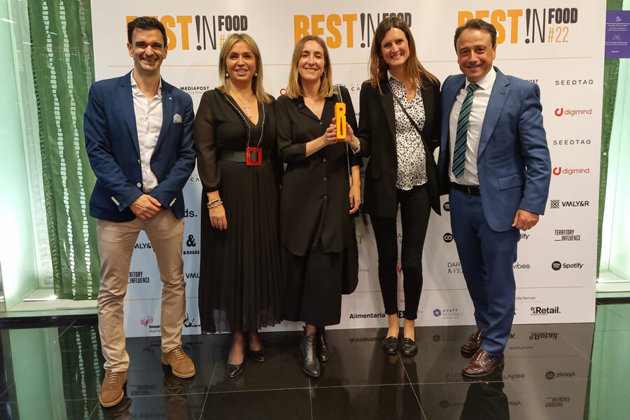 La campaña gráfica para el Programa Europeo de INTEROVIC recibe el bronce de los Best!n Food 2022